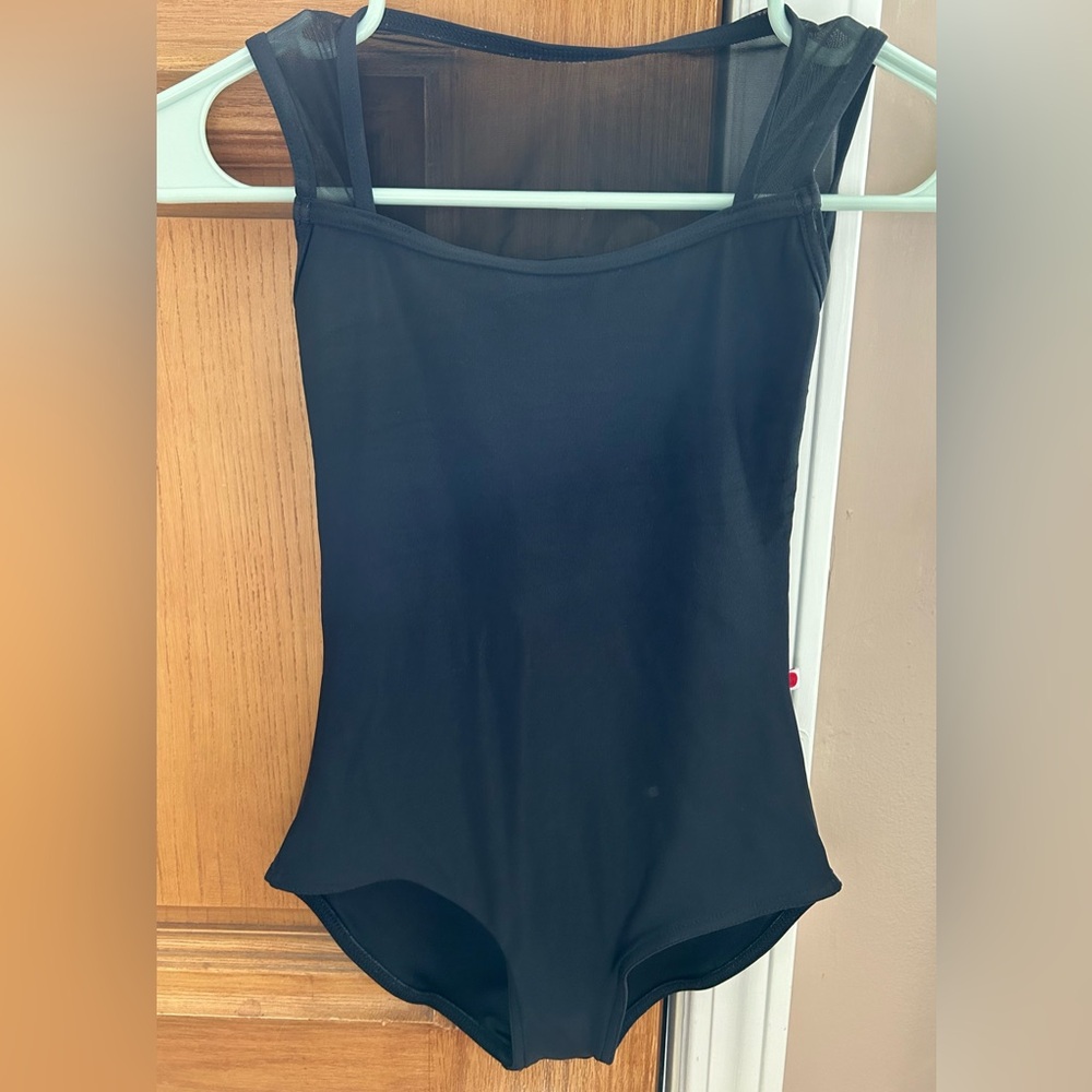 Yumiko Black Leotard